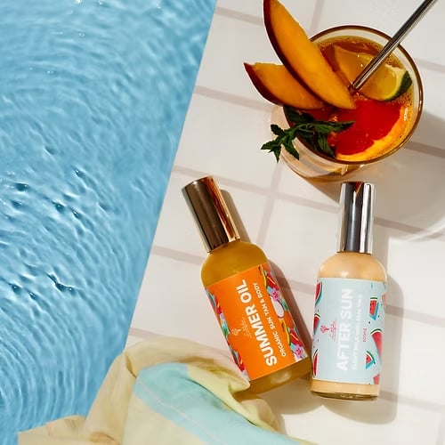 After Sun Milk with Aloe Vera - с блестящи частици