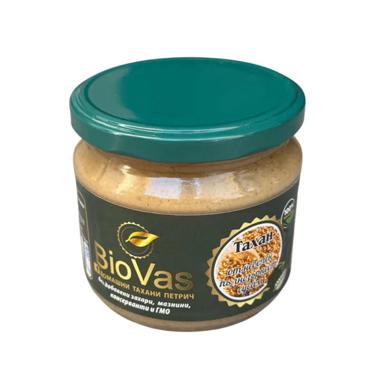 Тахан от небелен пълнозърнест сусам BioVas 380 г