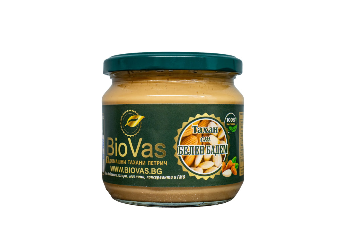 Тахан от белен бадем BioVas 380 г
